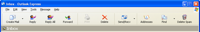 toolbar with filter button